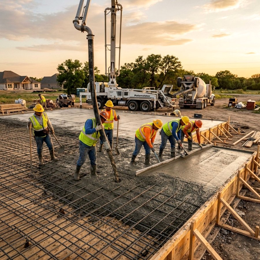Foundation Removal Dallas crew and concrete removal work